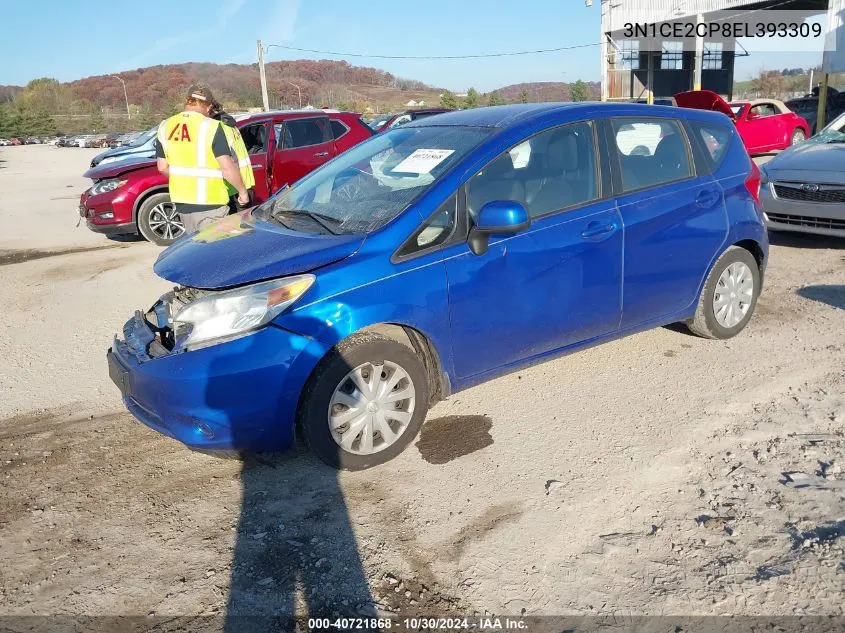 2014 Nissan Versa Note S (Sr) VIN: 3N1CE2CP8EL393309 Lot: 40721868