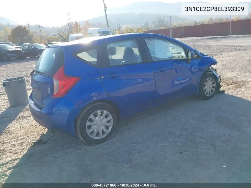 2014 Nissan Versa Note S (Sr) VIN: 3N1CE2CP8EL393309 Lot: 40721868