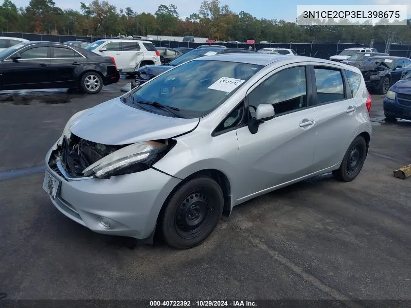 2014 Nissan Versa Note S Plus VIN: 3N1CE2CP3EL398675 Lot: 40722392