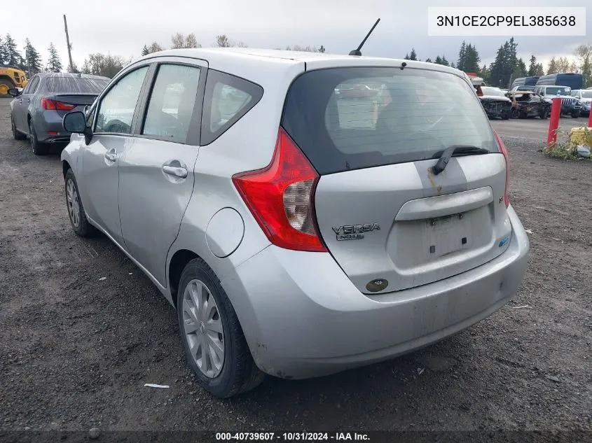 2014 Nissan Versa Note Sv VIN: 3N1CE2CP9EL385638 Lot: 40739607