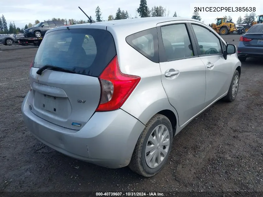 2014 Nissan Versa Note Sv VIN: 3N1CE2CP9EL385638 Lot: 40739607