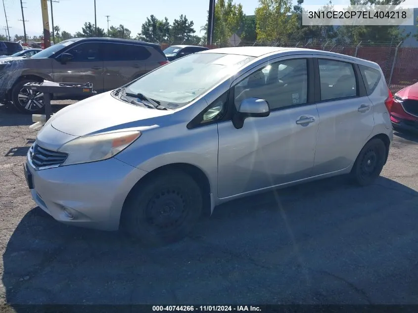 2014 Nissan Versa Note Sv VIN: 3N1CE2CP7EL404218 Lot: 40744266