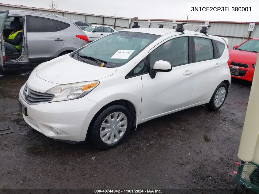 2014 Nissan Versa Note S Plus VIN: 3N1CE2CP3EL380001 Lot: 40744942