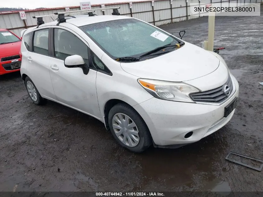 2014 Nissan Versa Note S Plus VIN: 3N1CE2CP3EL380001 Lot: 40744942