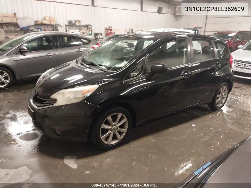 2014 Nissan Versa Note Sv VIN: 3N1CE2CP8EL362609 Lot: 40747145