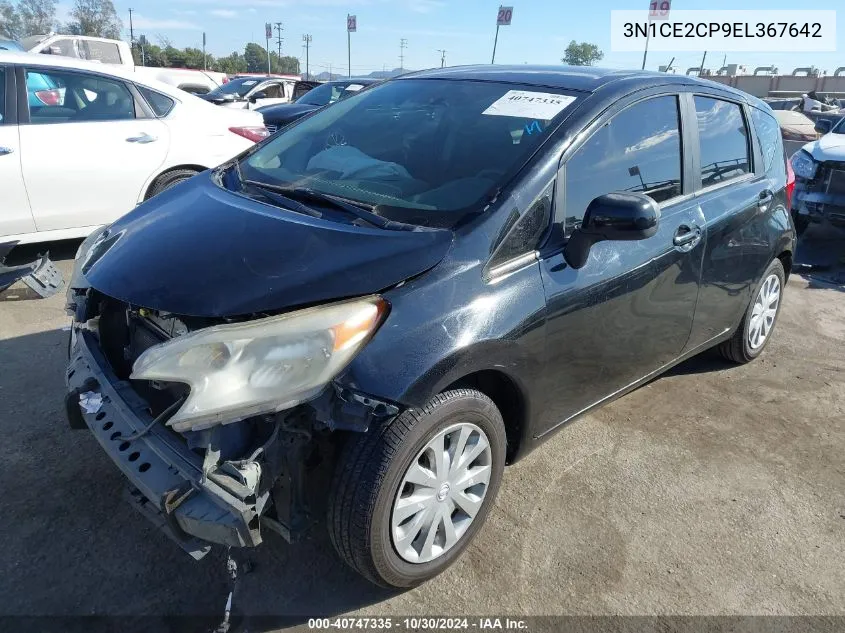 2014 Nissan Versa Note Sv VIN: 3N1CE2CP9EL367642 Lot: 40747335