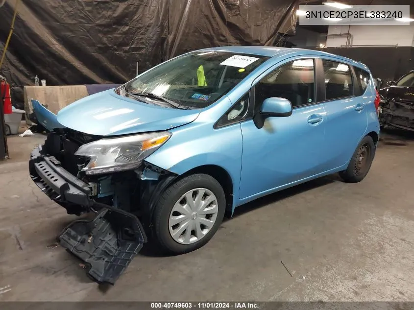 2014 Nissan Versa Note Sv VIN: 3N1CE2CP3EL383240 Lot: 40749603