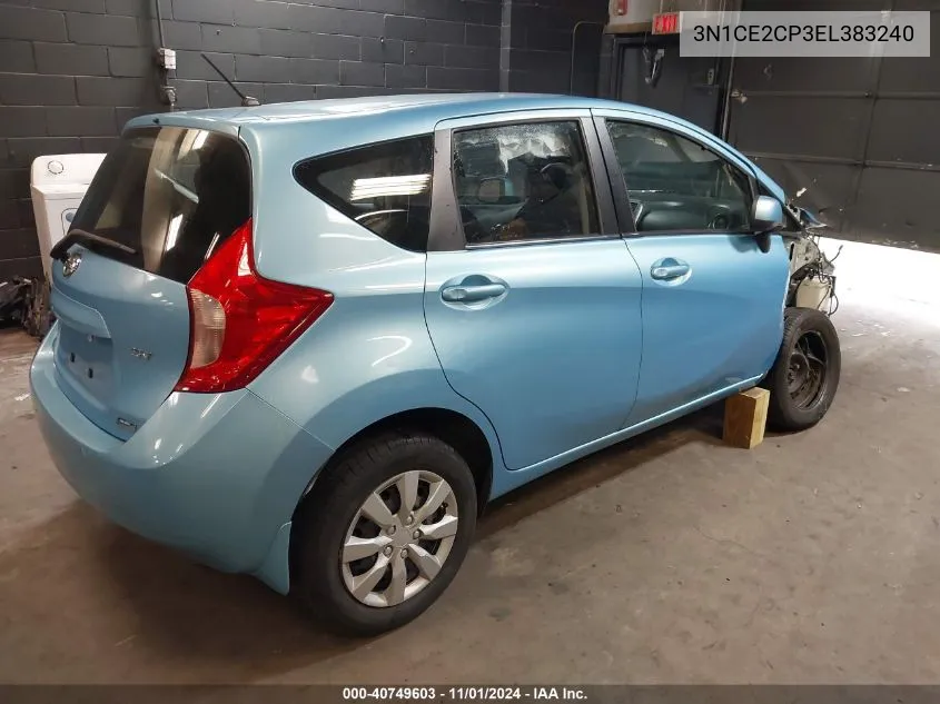 2014 Nissan Versa Note Sv VIN: 3N1CE2CP3EL383240 Lot: 40749603