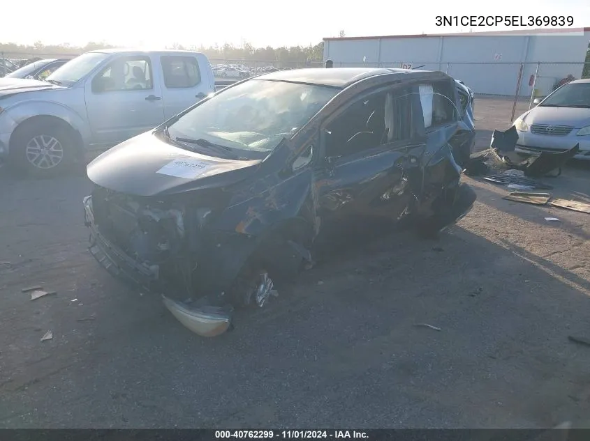 2014 Nissan Versa Note Sv VIN: 3N1CE2CP5EL369839 Lot: 40762299