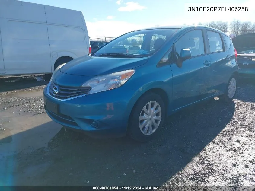 3N1CE2CP7EL406258 2014 Nissan Versa Note S Plus