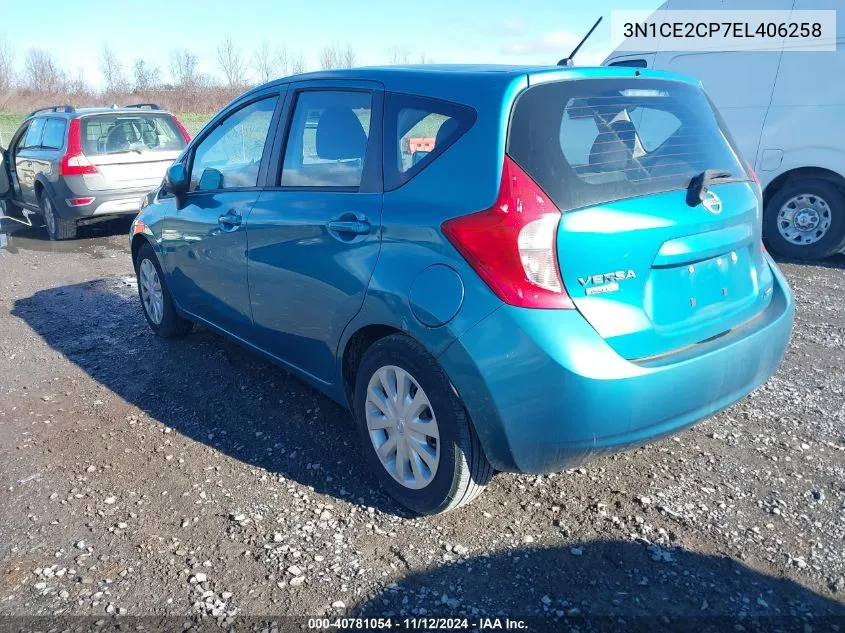 3N1CE2CP7EL406258 2014 Nissan Versa Note S Plus