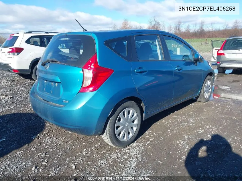 3N1CE2CP7EL406258 2014 Nissan Versa Note S Plus