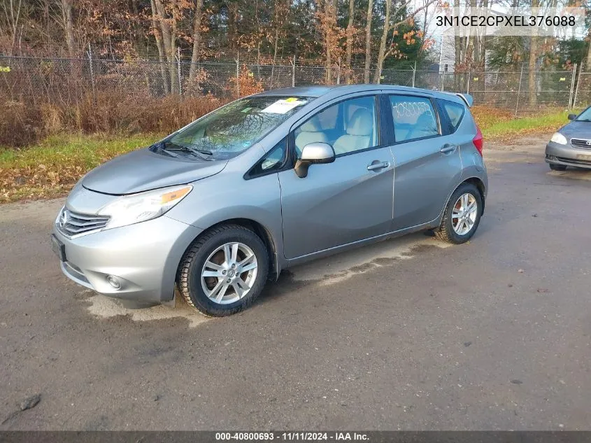 3N1CE2CPXEL376088 2014 Nissan Versa Note Sv