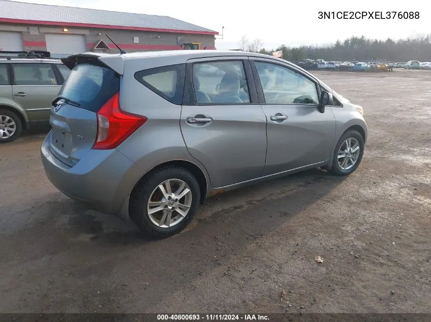 3N1CE2CPXEL376088 2014 Nissan Versa Note Sv