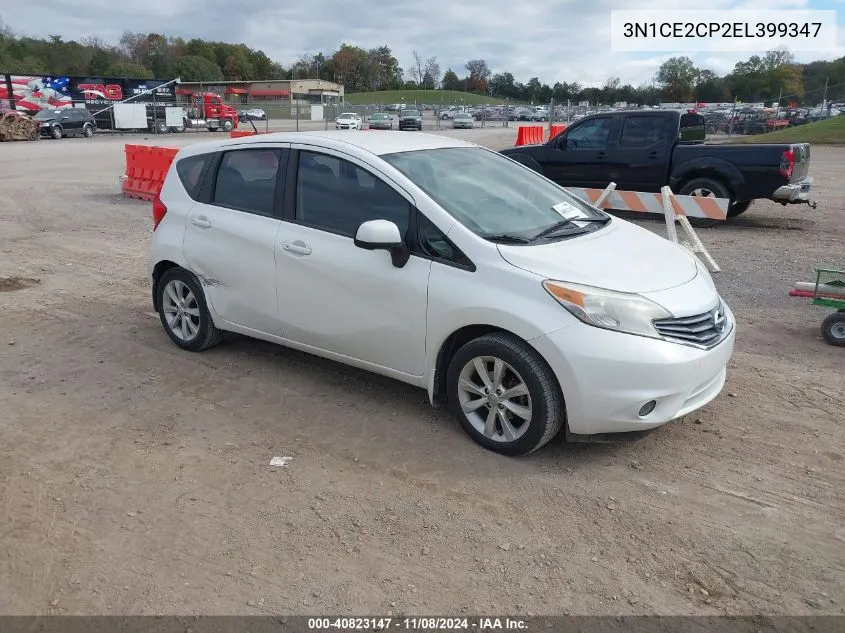 2014 Nissan Versa Note Sv VIN: 3N1CE2CP2EL399347 Lot: 40823147