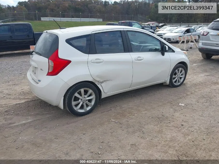 2014 Nissan Versa Note Sv VIN: 3N1CE2CP2EL399347 Lot: 40823147