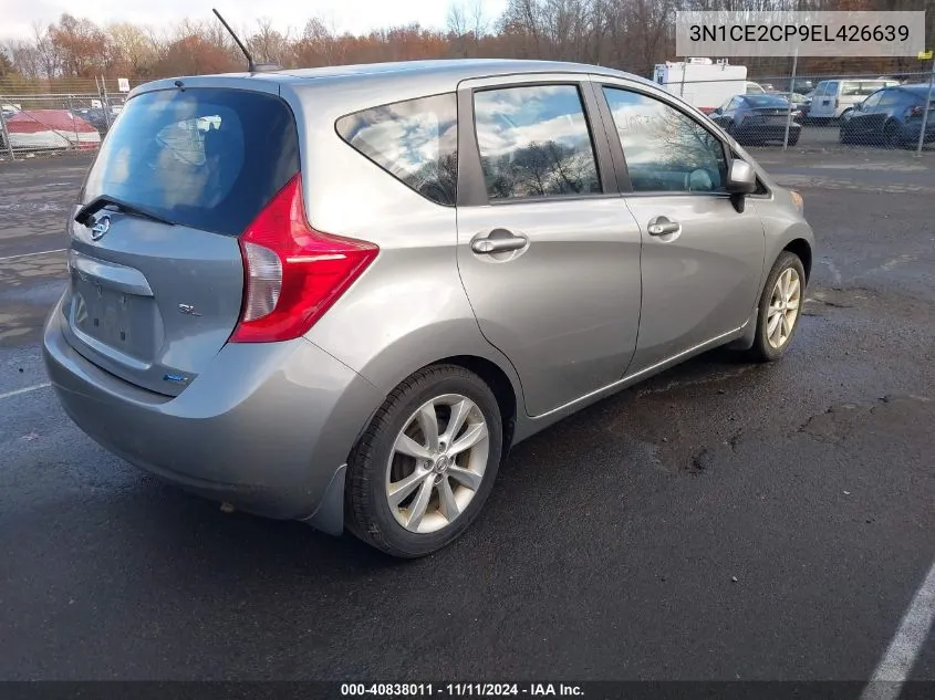 2014 Nissan Versa Note Sv VIN: 3N1CE2CP9EL426639 Lot: 40838011