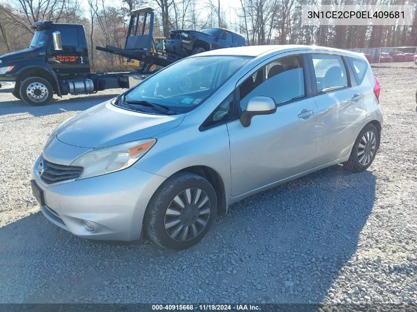 2014 Nissan Versa Note S (Sr) VIN: 3N1CE2CP0EL409681 Lot: 40915668