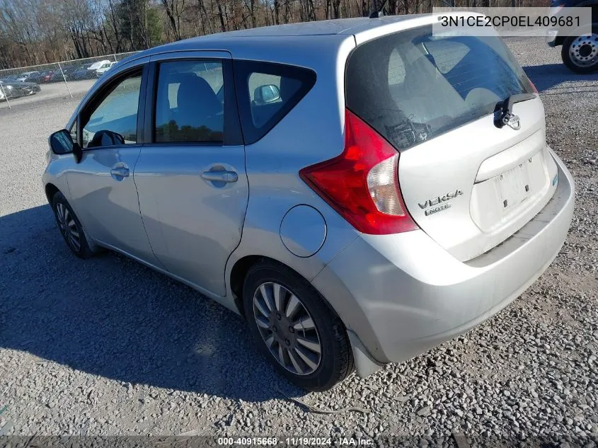 2014 Nissan Versa Note S (Sr) VIN: 3N1CE2CP0EL409681 Lot: 40915668