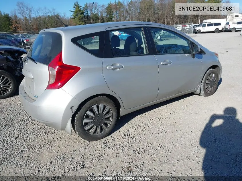 2014 Nissan Versa Note S (Sr) VIN: 3N1CE2CP0EL409681 Lot: 40915668