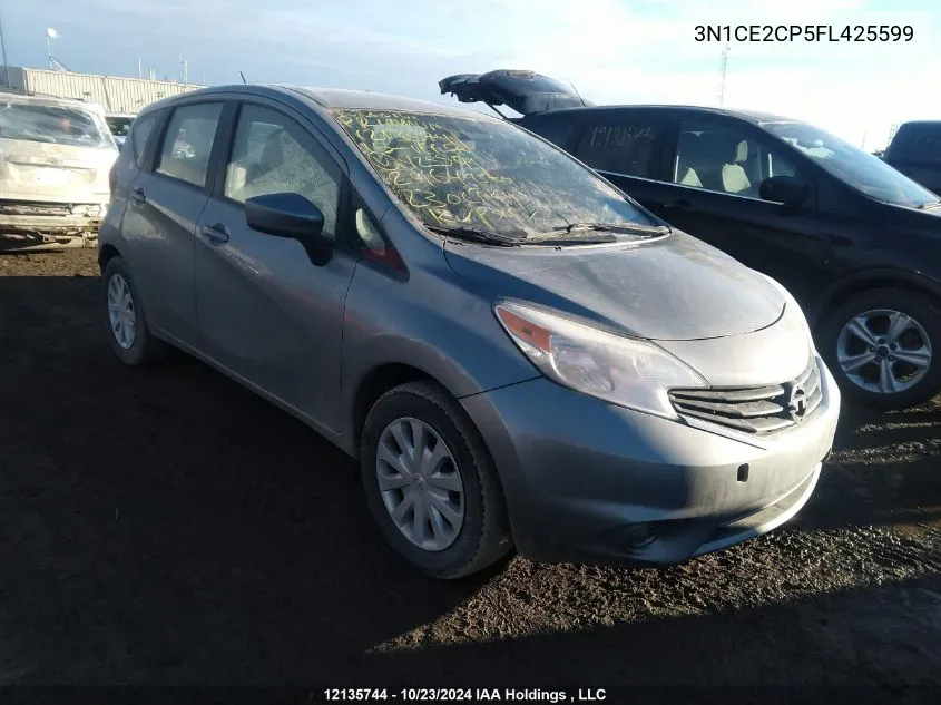 3N1CE2CP5FL425599 2015 Nissan Versa Note