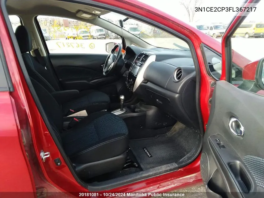 3N1CE2CP3FL367217 2015 Nissan Versa Note S