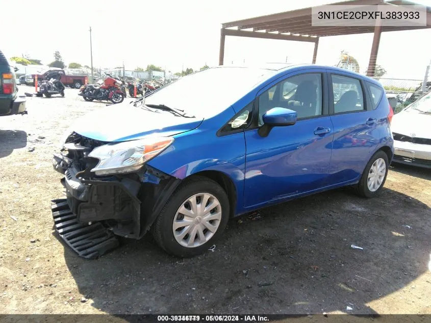 3N1CE2CPXFL383933 2015 Nissan Versa Note S (Sr)/S Plus/Sl/Sr/Sv