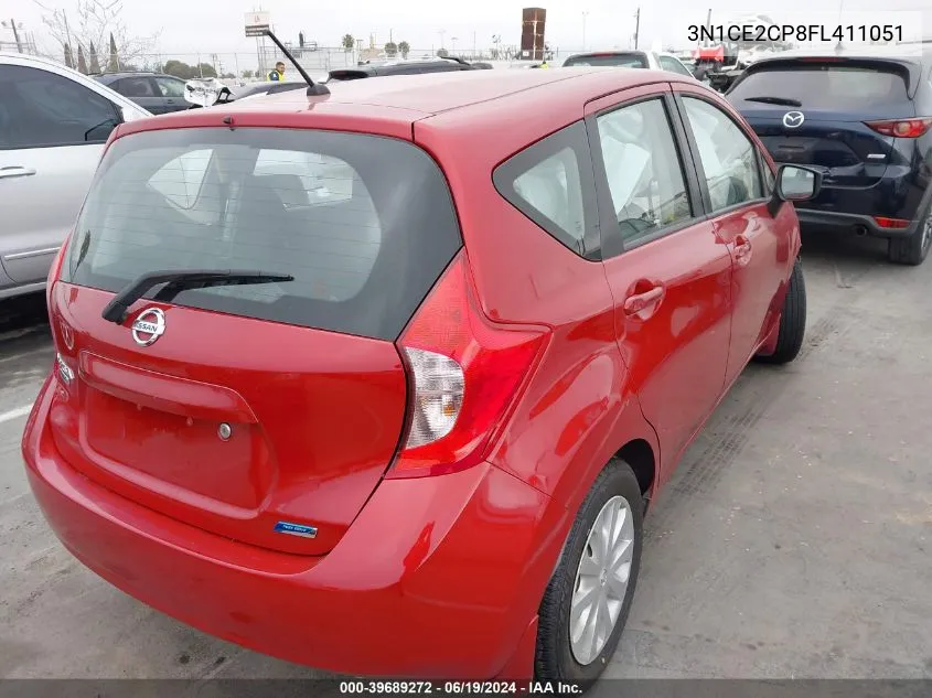 3N1CE2CP8FL411051 2015 Nissan Versa Note S Plus