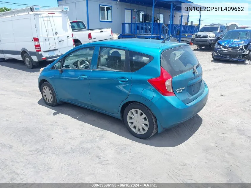 2015 Nissan Versa Note S Plus VIN: 3N1CE2CP5FL409662 Lot: 39696155