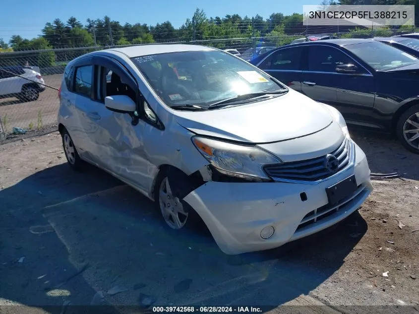 3N1CE2CP5FL388215 2015 Nissan Versa Note Sv