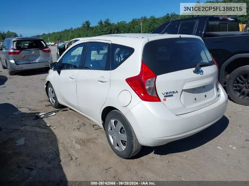 3N1CE2CP5FL388215 2015 Nissan Versa Note Sv