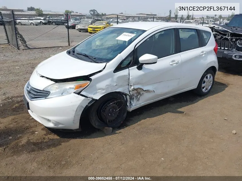 3N1CE2CP2FL367144 2015 Nissan Versa Note Sv