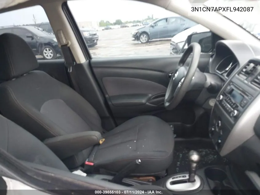 3N1CN7APXFL942087 2015 Nissan Versa 1.6 Sv