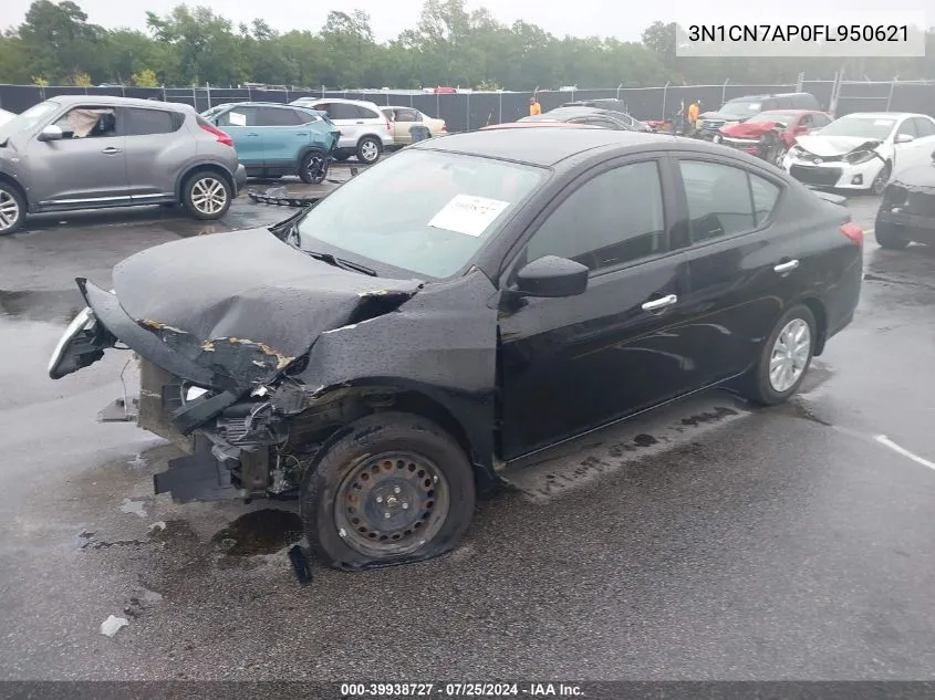 2015 Nissan Versa 1.6 Sv VIN: 3N1CN7AP0FL950621 Lot: 39938727