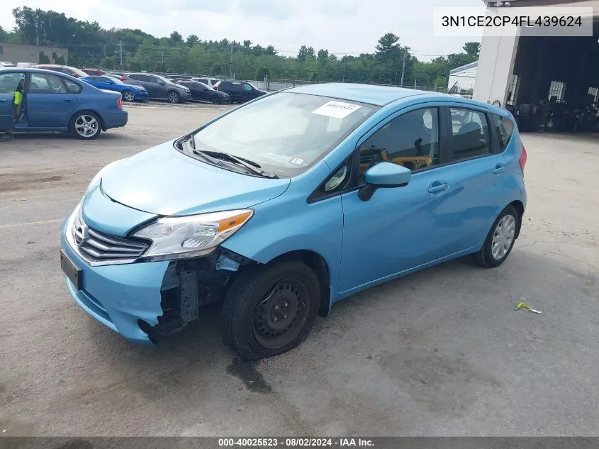 2015 Nissan Versa Note Sv VIN: 3N1CE2CP4FL439624 Lot: 40025523