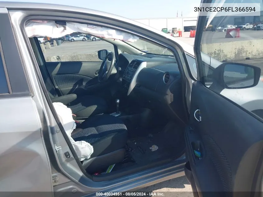 3N1CE2CP6FL366594 2015 Nissan Versa Note Sv