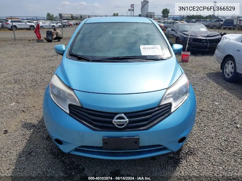 2015 Nissan Versa Note S (Sr) VIN: 3N1CE2CP6FL366529 Lot: 40103074