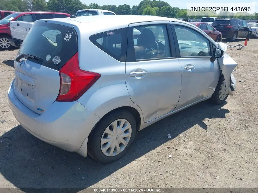 3N1CE2CP5FL443696 2015 Nissan Versa Note S Plus