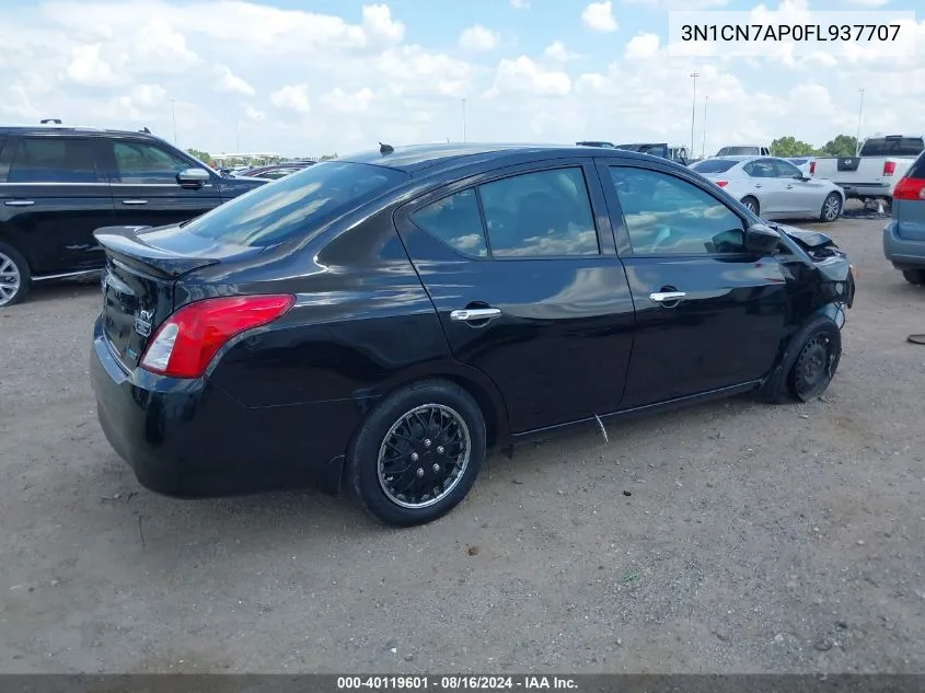 3N1CN7AP0FL937707 2015 Nissan Versa 1.6 Sv