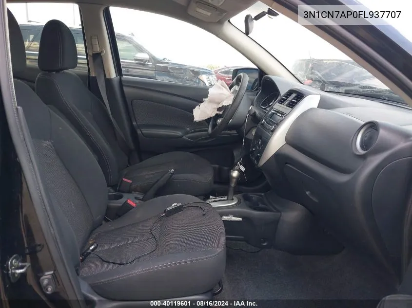 3N1CN7AP0FL937707 2015 Nissan Versa 1.6 Sv