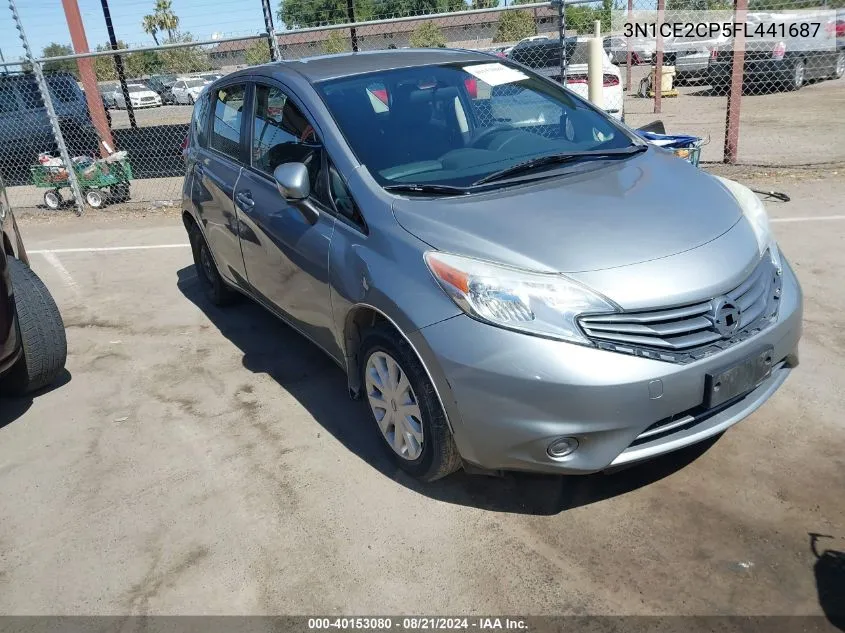 2015 Nissan Versa Note S Plus VIN: 3N1CE2CP5FL441687 Lot: 40153080