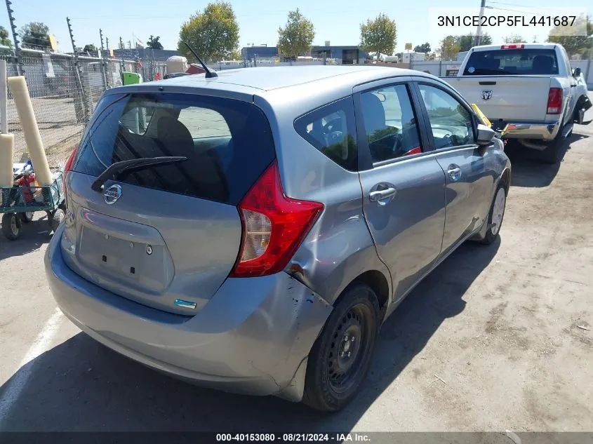 2015 Nissan Versa Note S Plus VIN: 3N1CE2CP5FL441687 Lot: 40153080