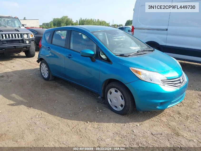 2015 Nissan Versa Note S Plus VIN: 3N1CE2CP9FL449730 Lot: 40155889