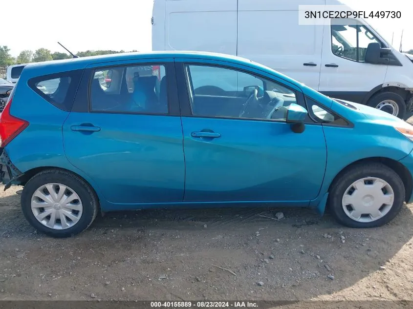 2015 Nissan Versa Note S Plus VIN: 3N1CE2CP9FL449730 Lot: 40155889