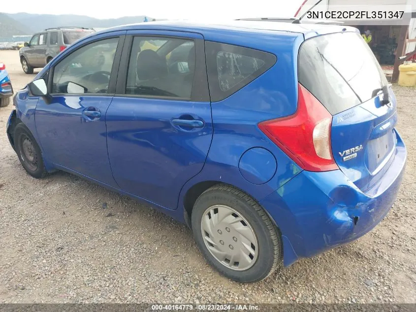 2015 Nissan Versa Note S (Sr) VIN: 3N1CE2CP2FL351347 Lot: 40164779