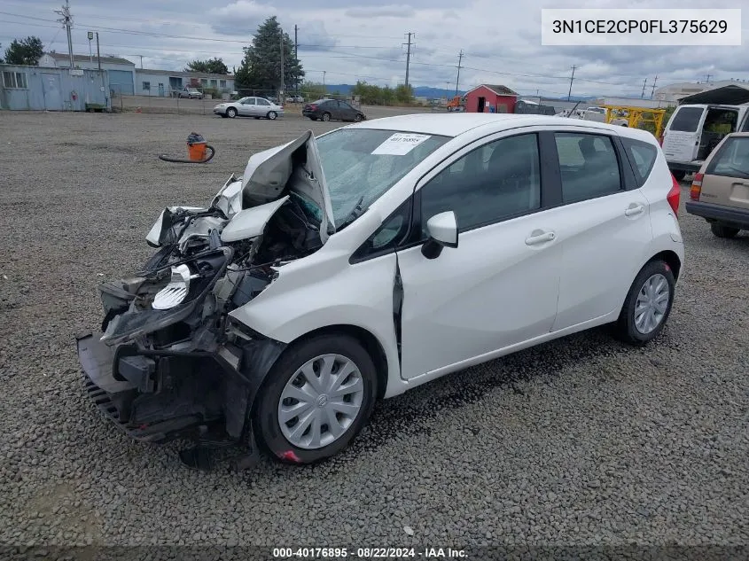 2015 Nissan Versa Note S (Sr)/S Plus/Sl/Sr/Sv VIN: 3N1CE2CP0FL375629 Lot: 40176895