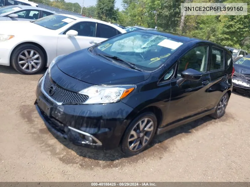 2015 Nissan Versa Note Sr VIN: 3N1CE2CP6FL399160 Lot: 40188425