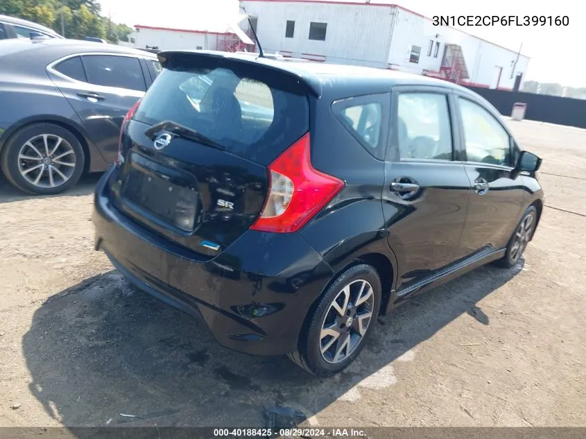 2015 Nissan Versa Note Sr VIN: 3N1CE2CP6FL399160 Lot: 40188425