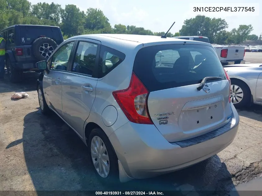 2015 Nissan Versa Note S Plus VIN: 3N1CE2CP4FL377545 Lot: 40193931