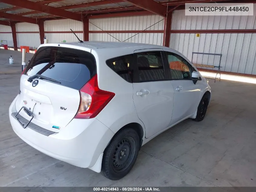 3N1CE2CP9FL448450 2015 Nissan Versa Note Sv